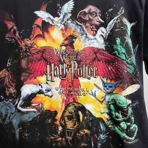 Wizarding World of Harry Potter Universal Orlando Black T-Shirt